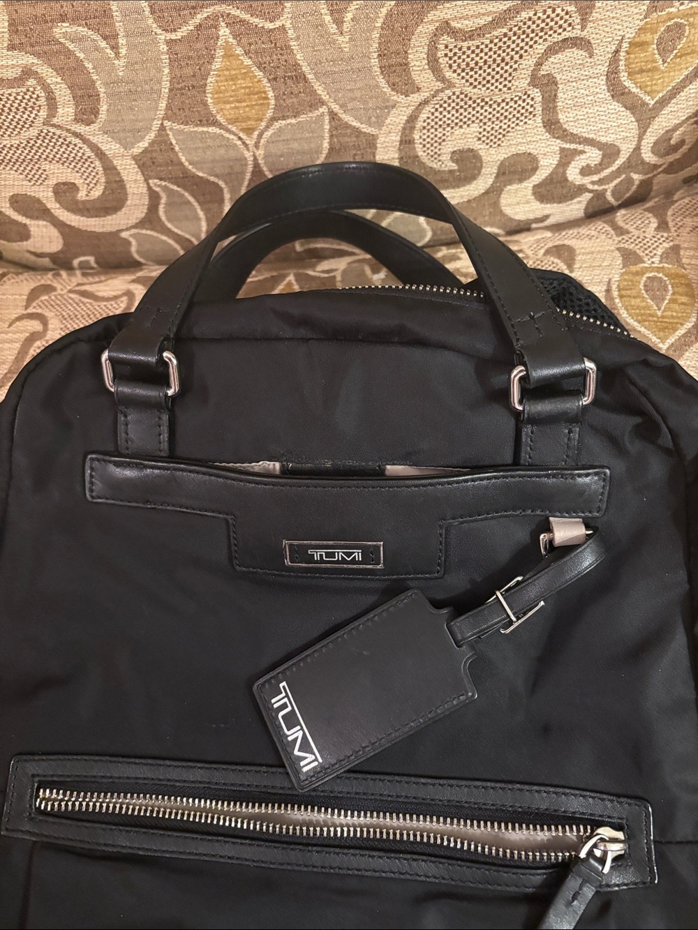 TUMI Voyageur Atlanta Travel/Business backpack in black - Picture 8 of 9